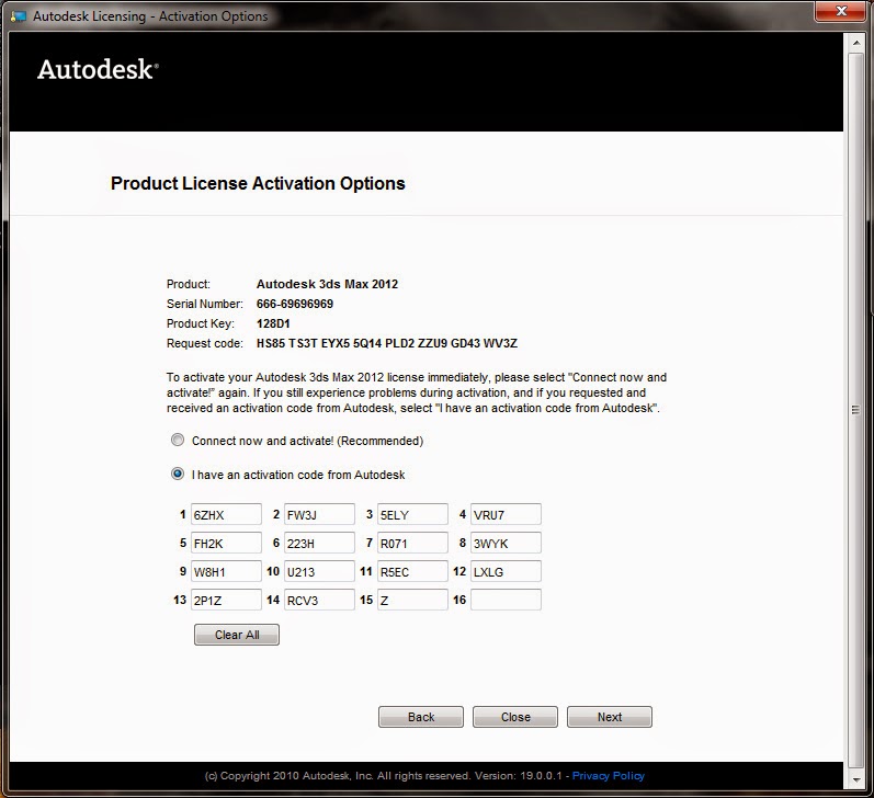 autocad 2009 activation code generator online